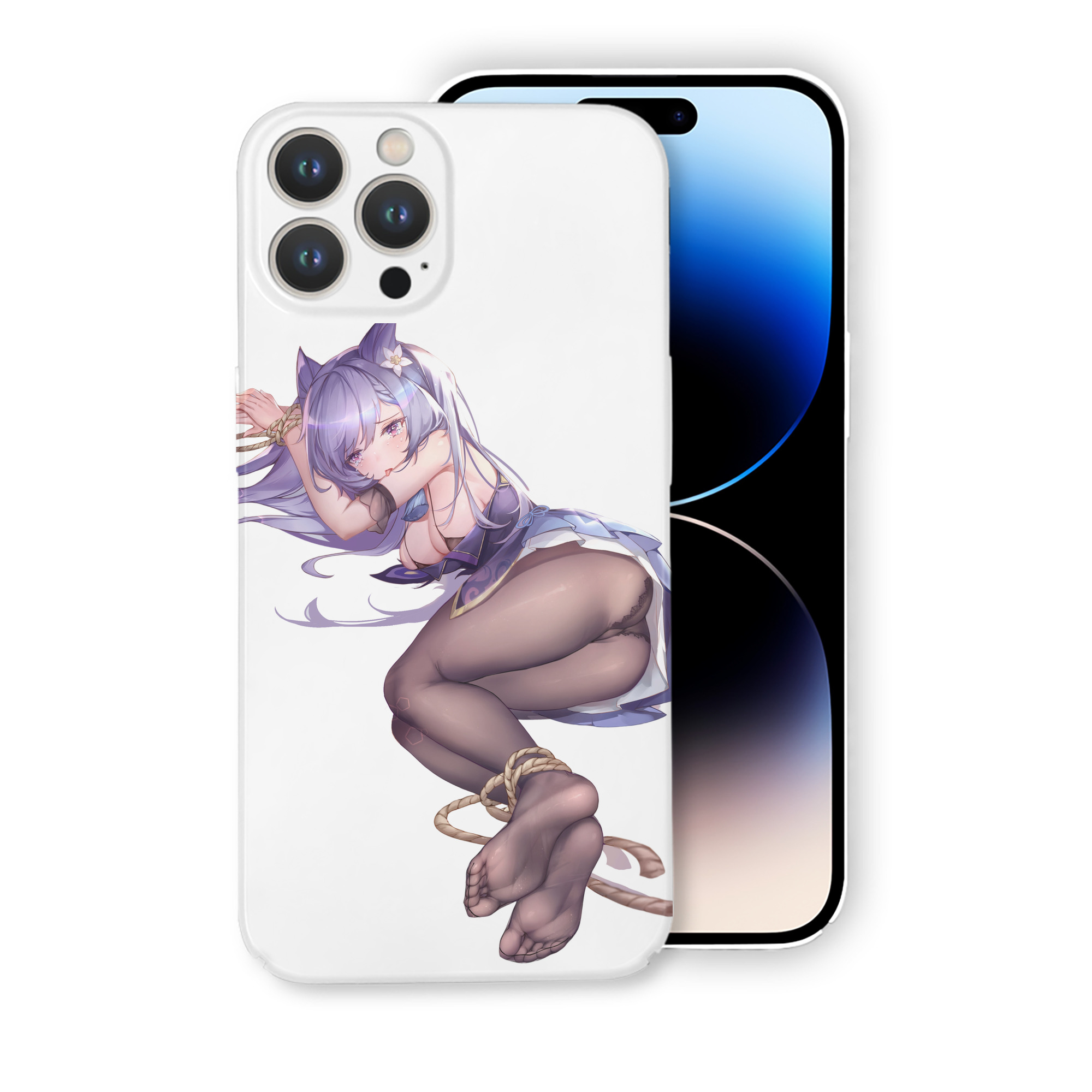 げんし神 刻晴 こくせい genshin Kokusei 【iPhone 14シリーズ対応】ハードケース